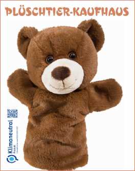 Handpuppe Teddybär,  Handpuppe Teddy, Handpuppe Bär, Heunec 93875