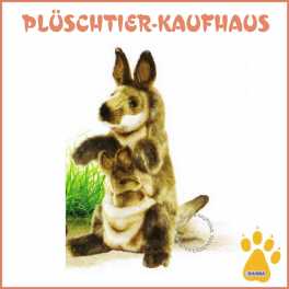 Hansa Plüschtier Handpuppe Känguruh 4026