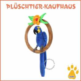 Hansa Toys- Plüschtier Blauara, Hyazinth-Ara-5691